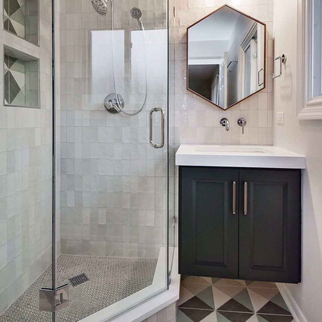 Earthy Neutrals Bathroom Tile