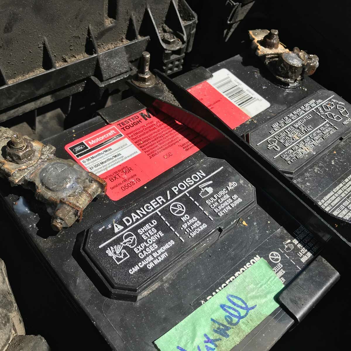 Locate the Battery