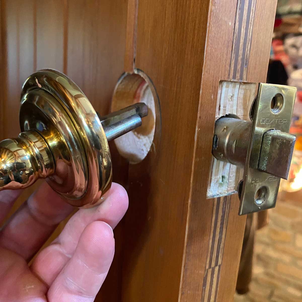 Install First New Knob