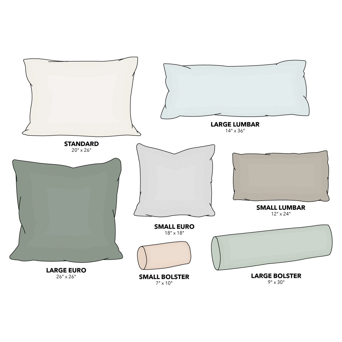 pillow arrangements
