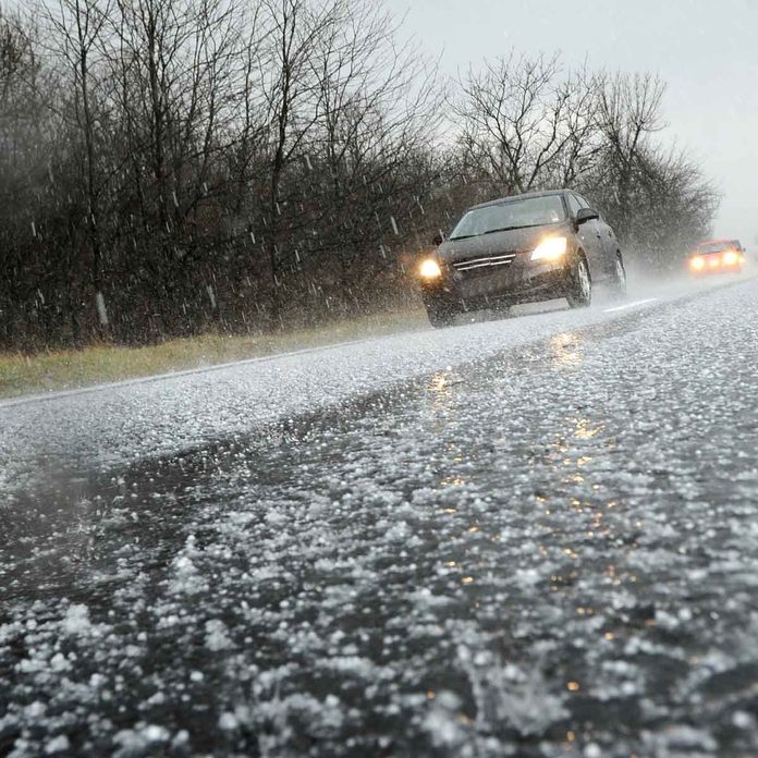 Icy driving