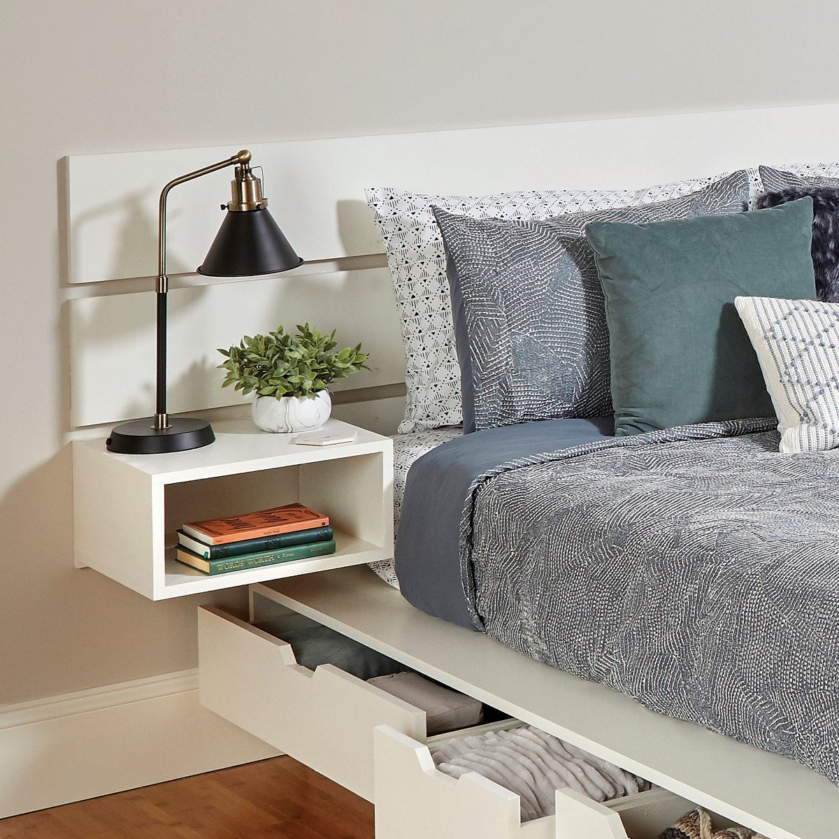 headboard and nightstand combination Fh21mar 608 52 103 Hb