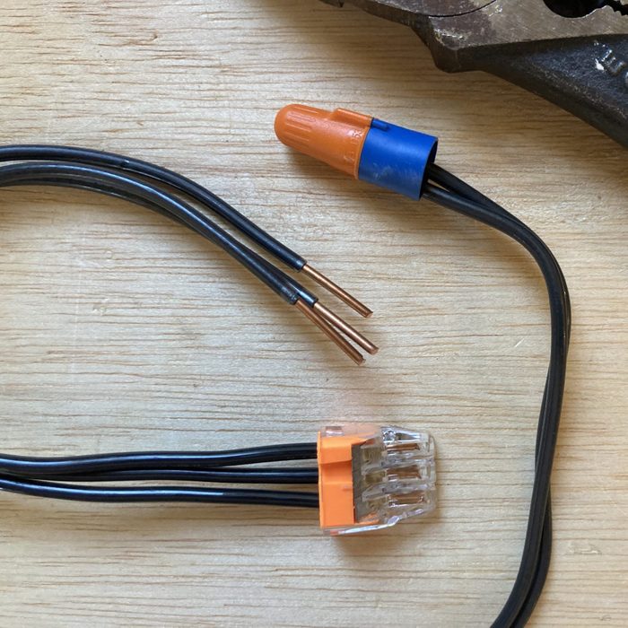 black wires