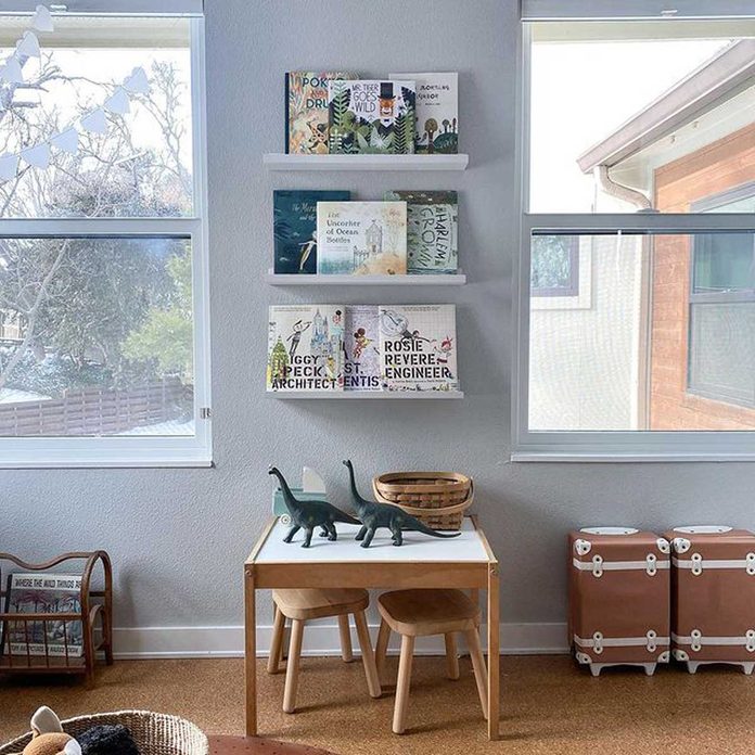 Gray Kids Room