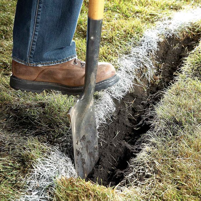 Edge the garden