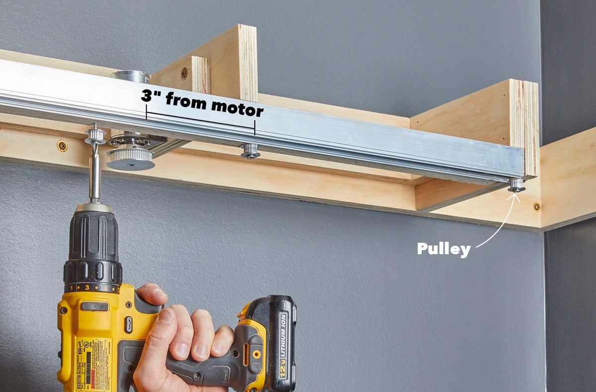 Place the Pulleys