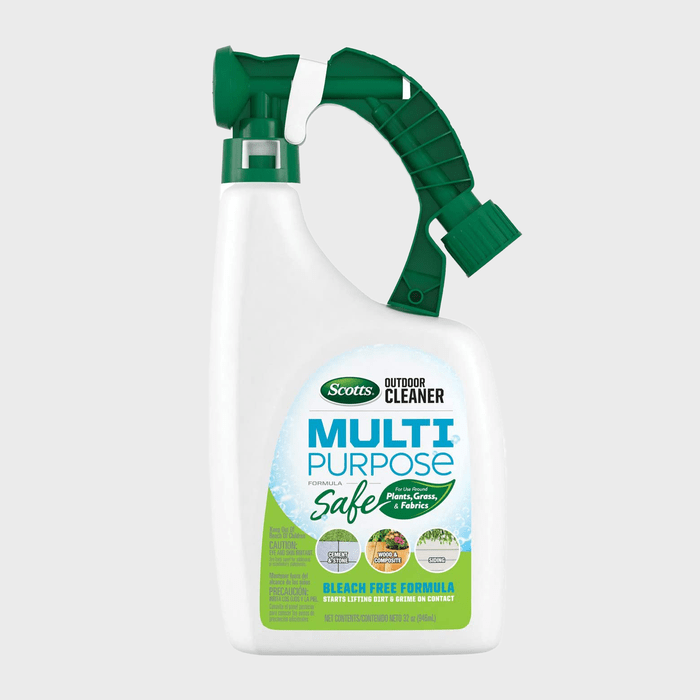 A spray bottle labeled 