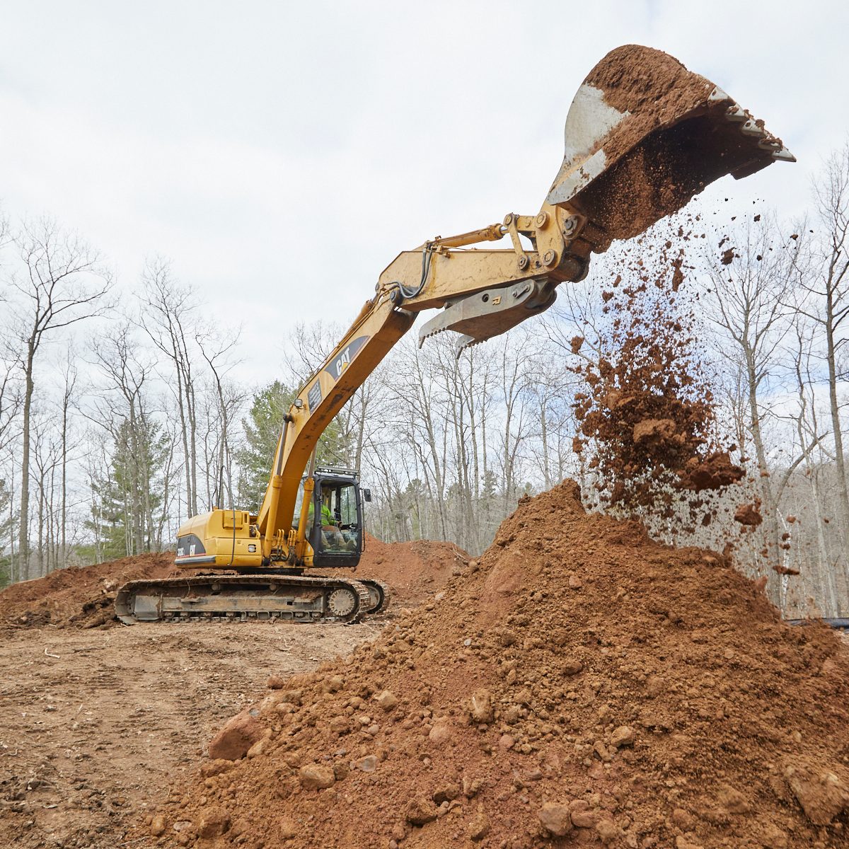 Clearing The Site