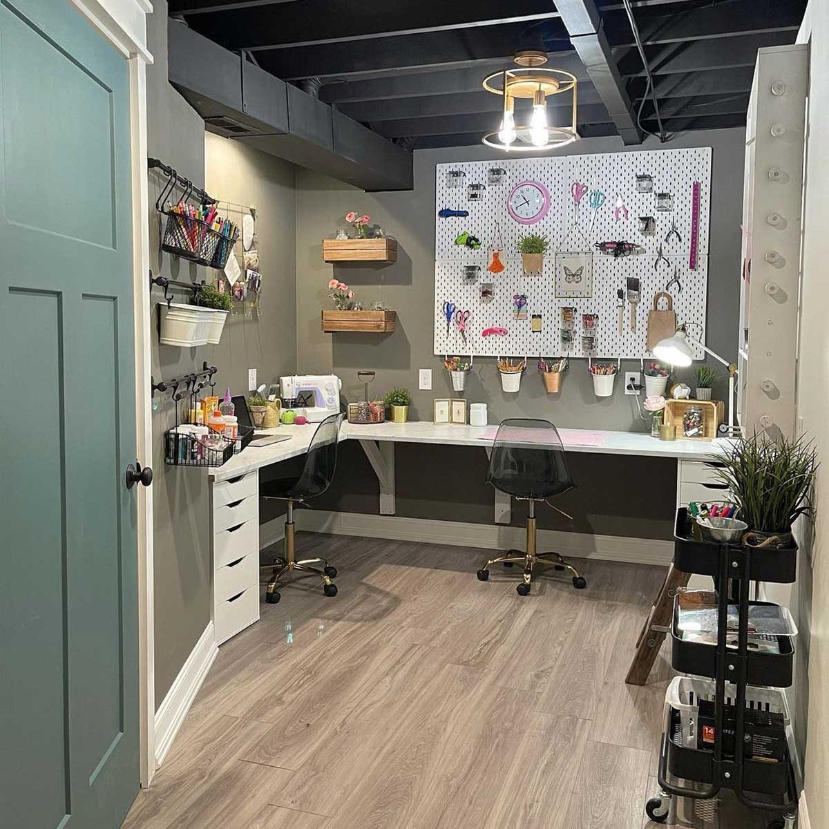 Basement Office