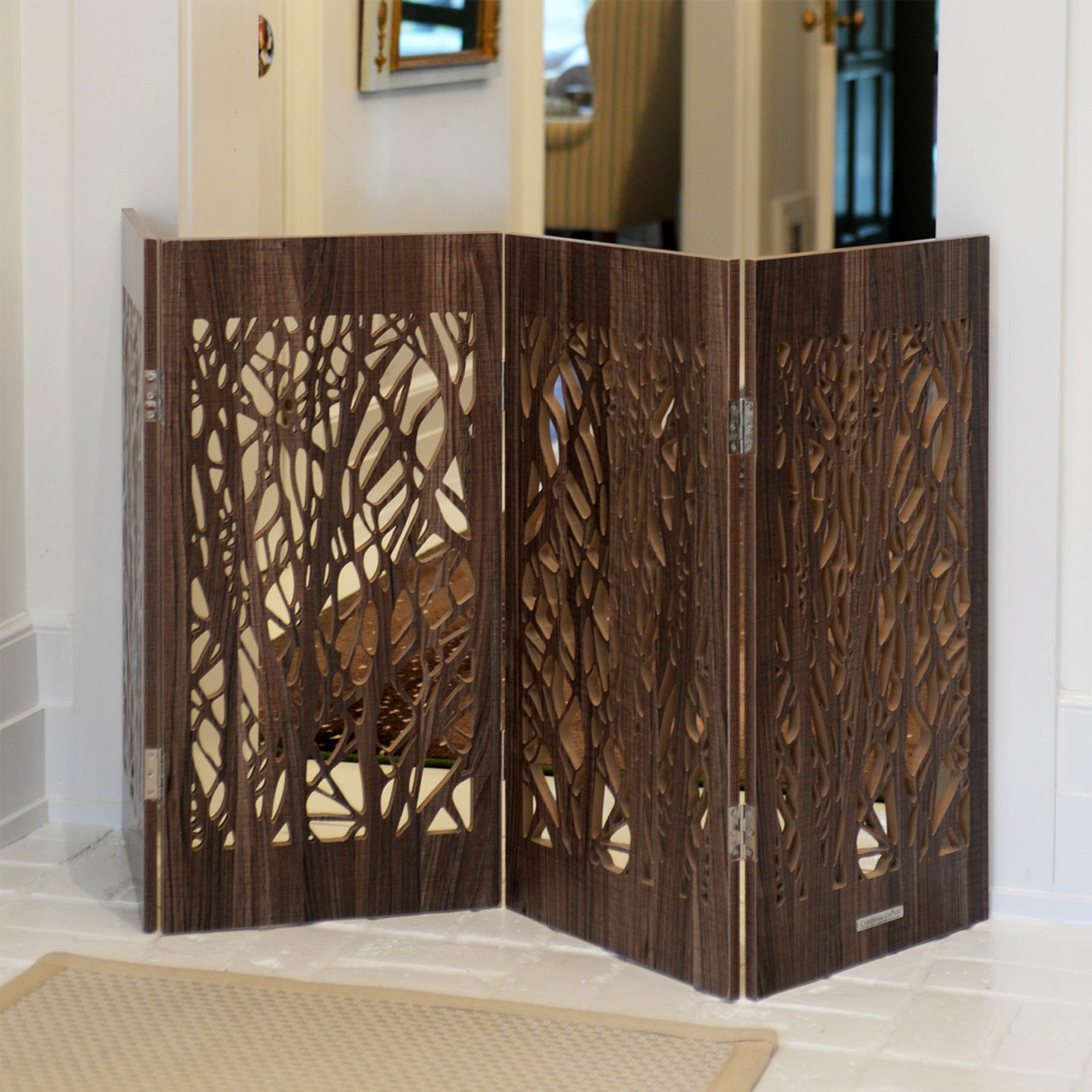 Most Stylish Pet Gate Via Chewy