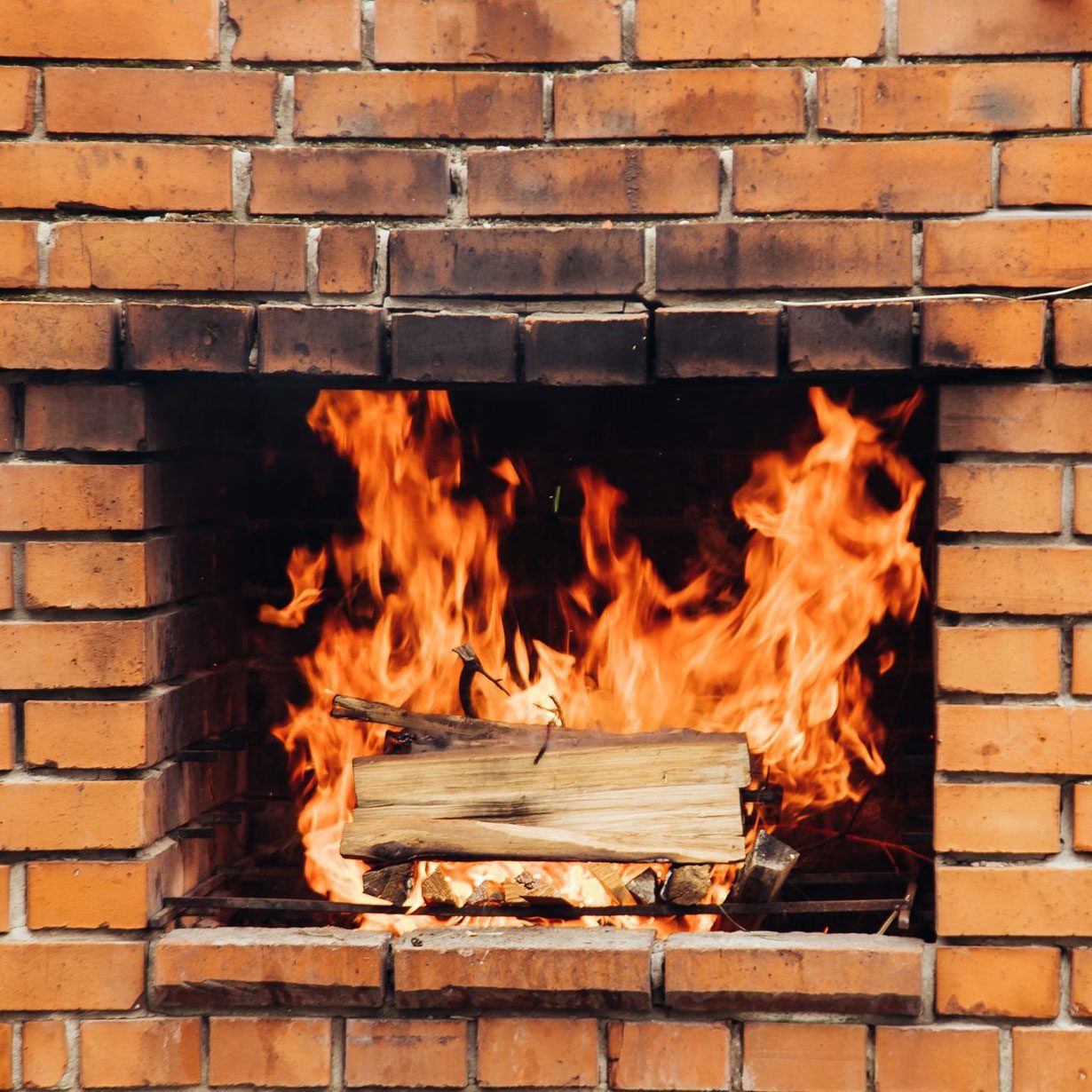 How to Clean a Brick Fireplace