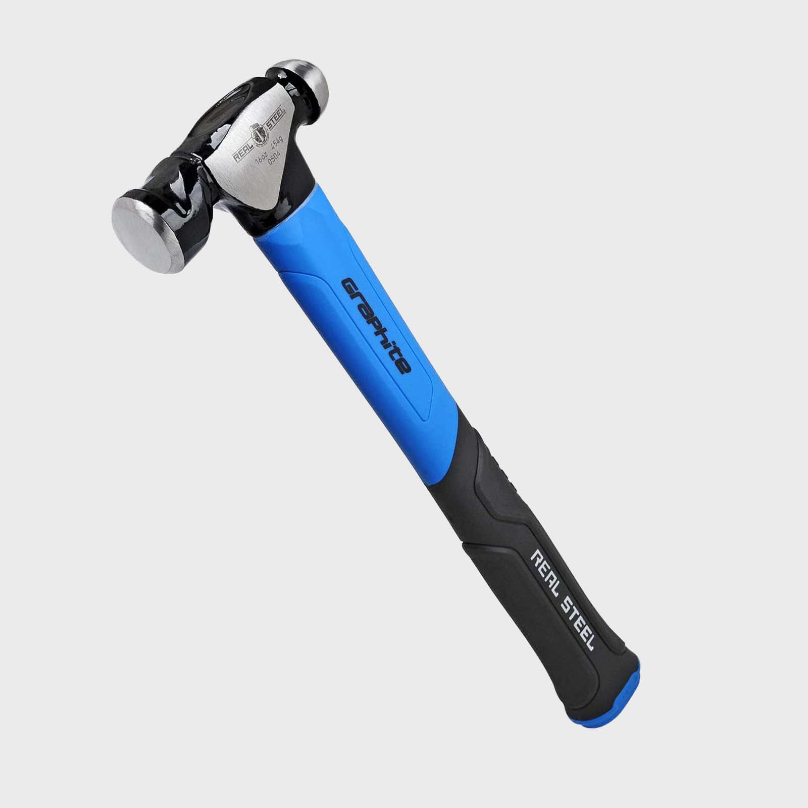Real Steel Non Slip Cushion Grip Jacketed Graphite Forged Ball Pein Hammer Ecomm Silo Via Amazon.com