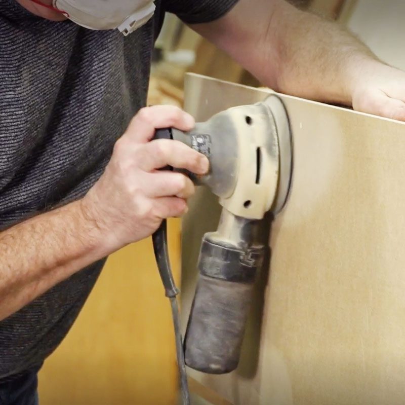 sanding radiator 