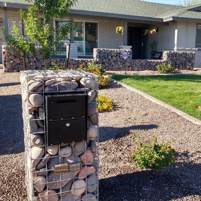 Gabion Garden Fence