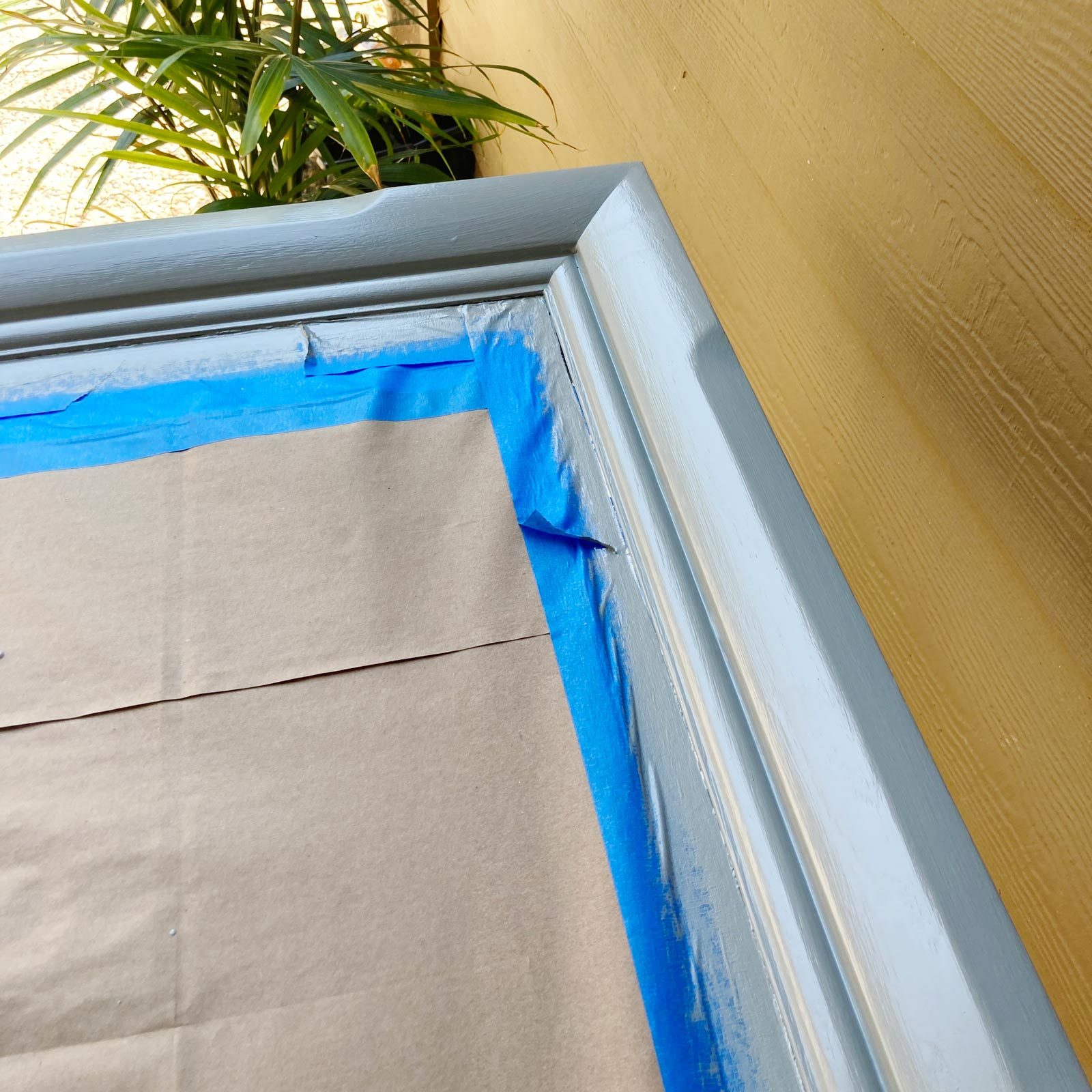 finishing the frame