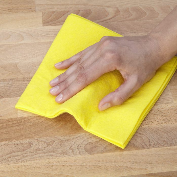 Cleaning surface