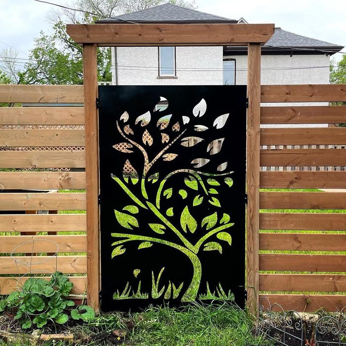 Metal Cut Out Gate Firebirds Fabrication Via Instagram