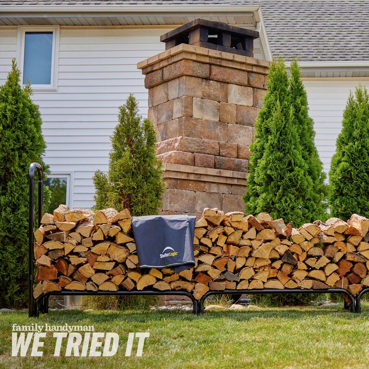 Shelterlogic Heavy Duty Firewood Rack