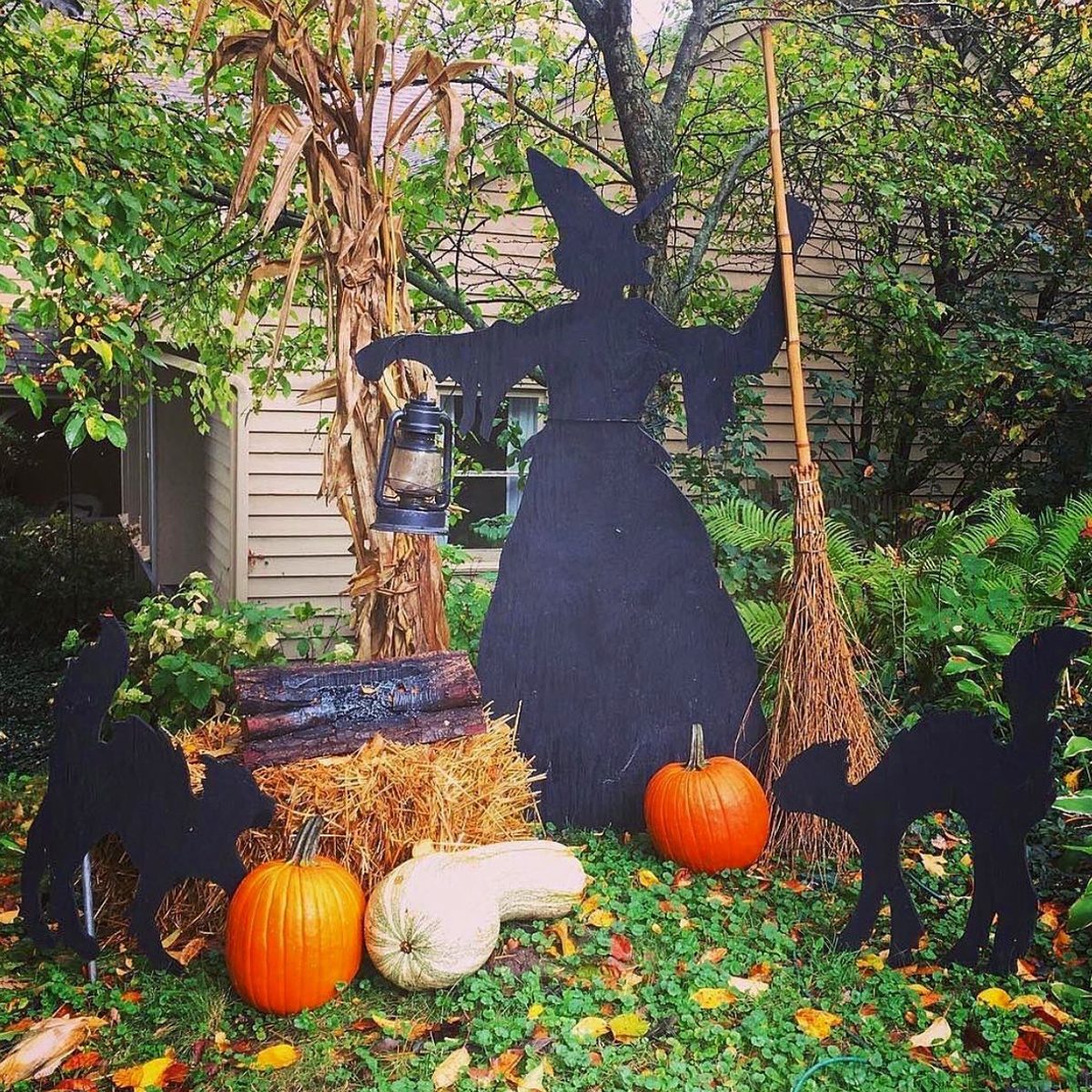 Wood Witch Silhouette Courtesy @tatteredtiques Via Instagram
