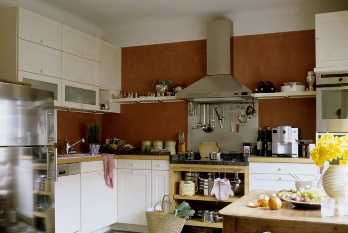 terra cotta kitchen