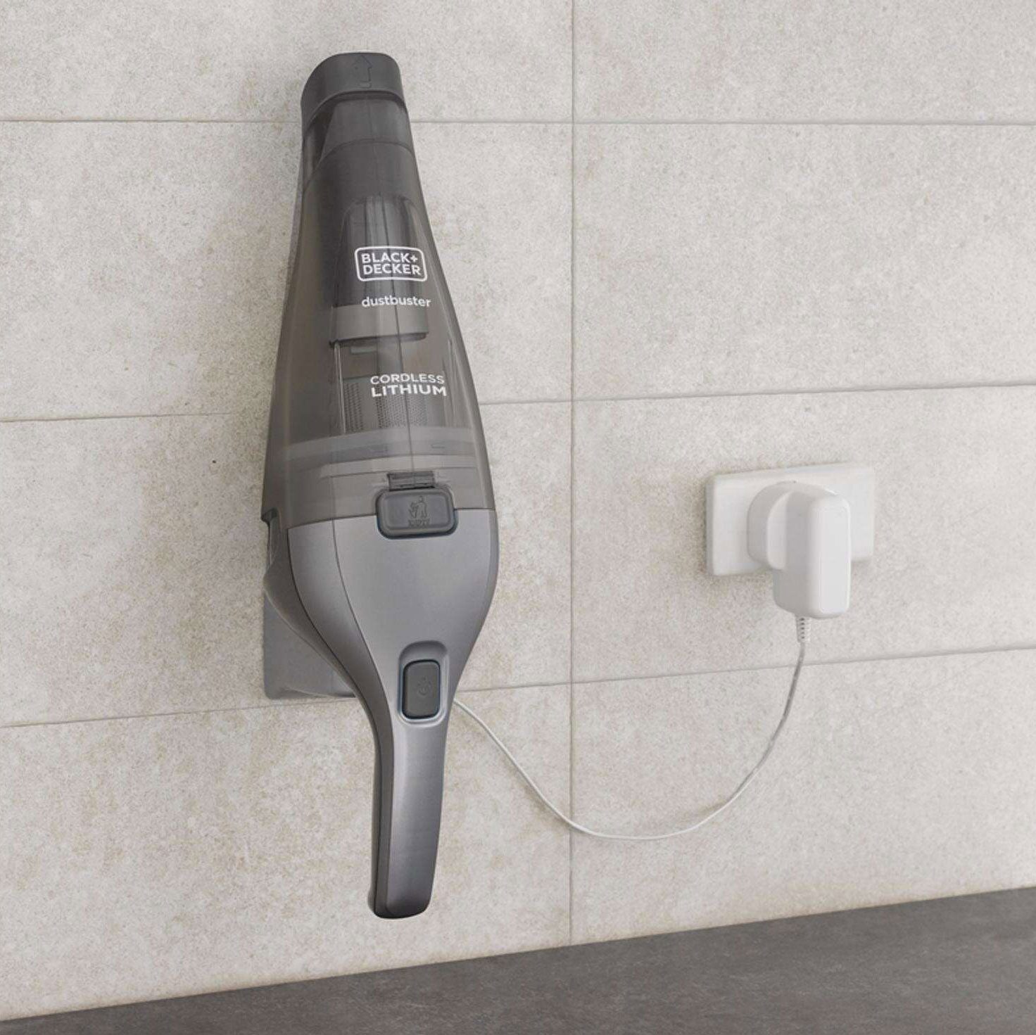 Black+Decker Dustbuster Bagless Cordless Filter Bag Hand Vacuum
