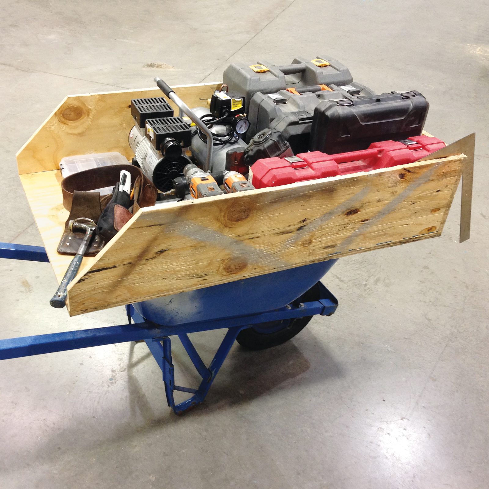  Wheelbarrow Storage