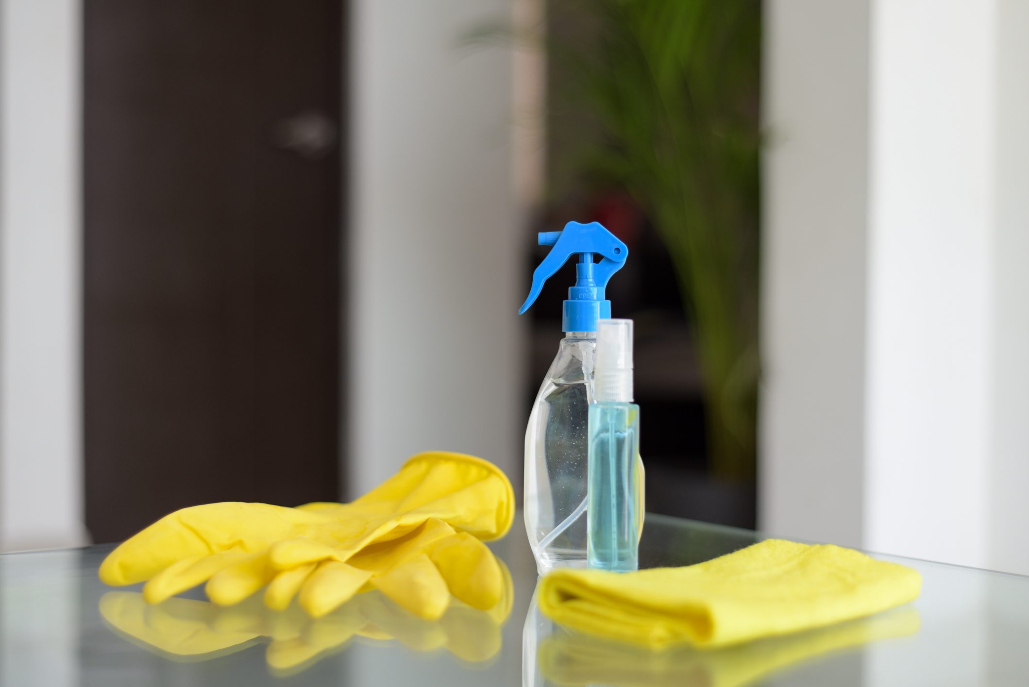 Cleaning products.