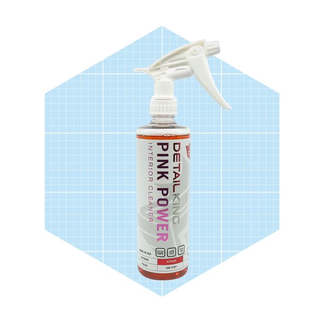 A spray bottle labeled 