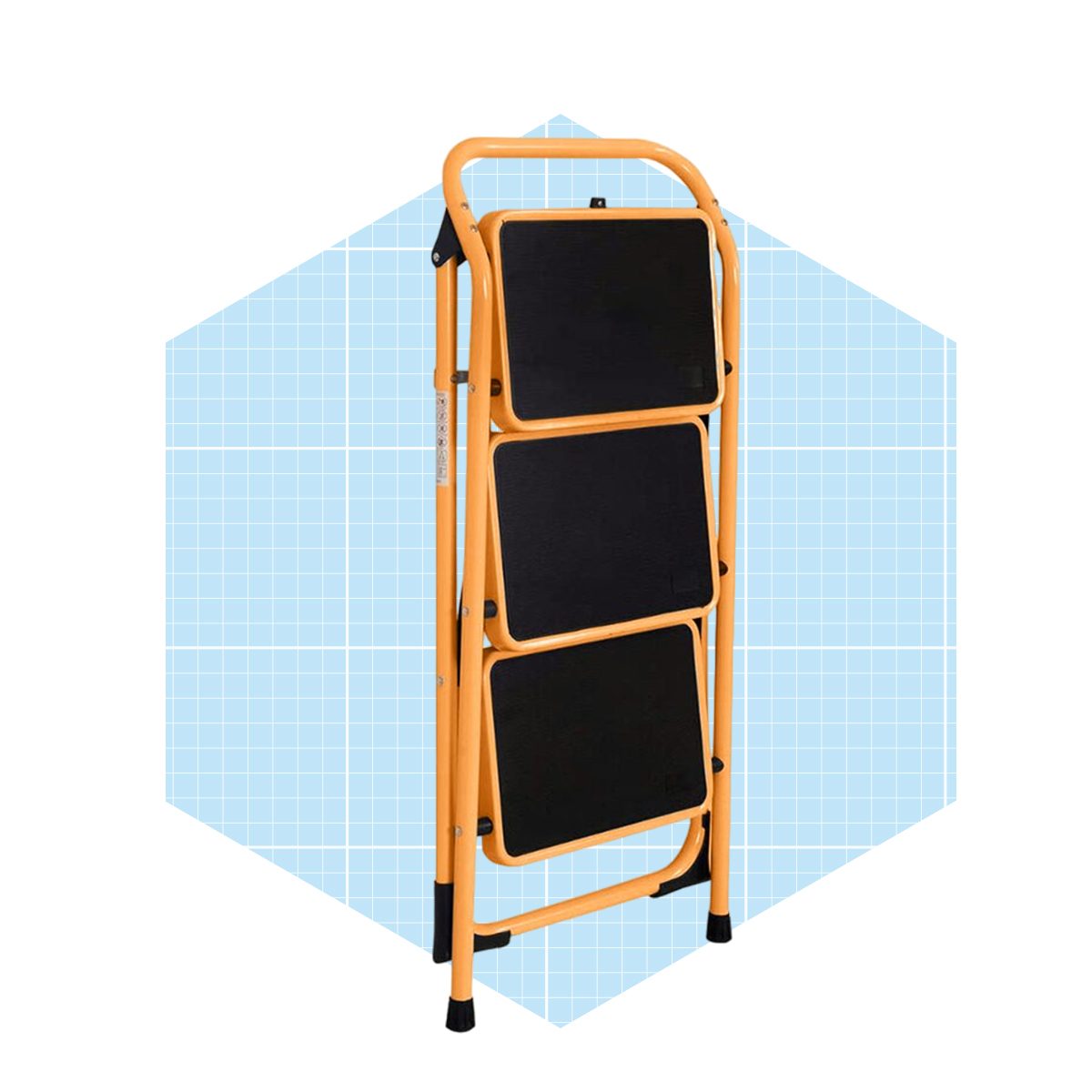Three Step Iron Step Stool