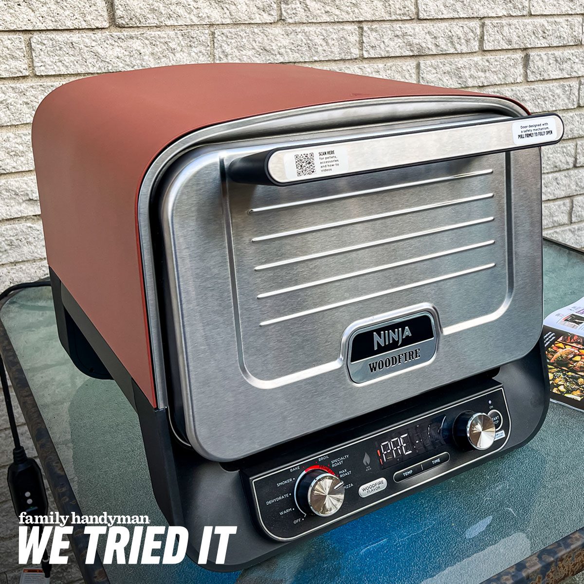 We Tried the Ninja Woodfire 8-in-1 Outdoor Oven—Here’s What We Thought