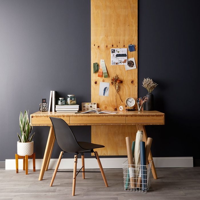 Plywood on the Wall