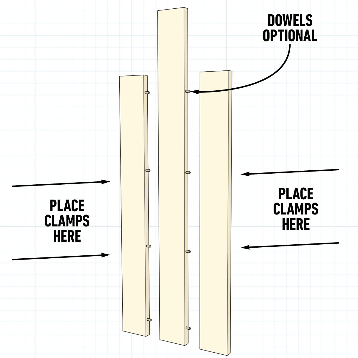 Glue Up The Backboard