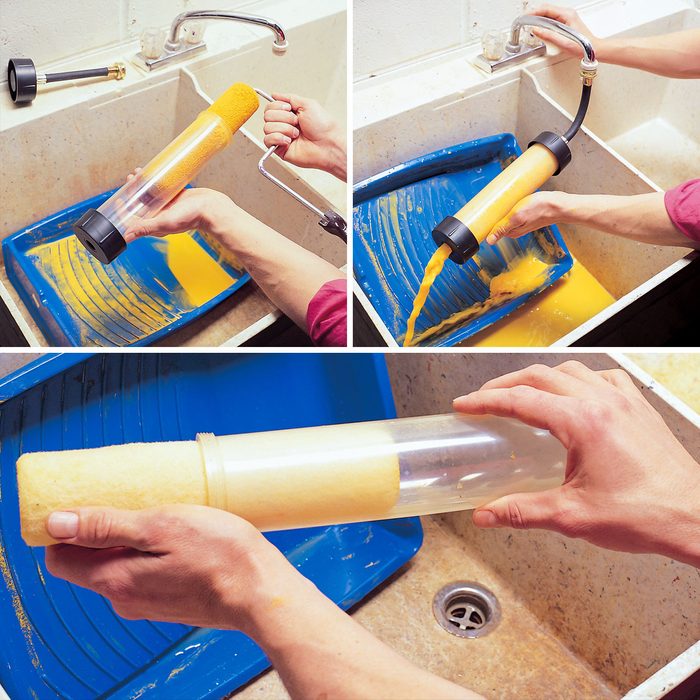 Cleaning Paint Roller