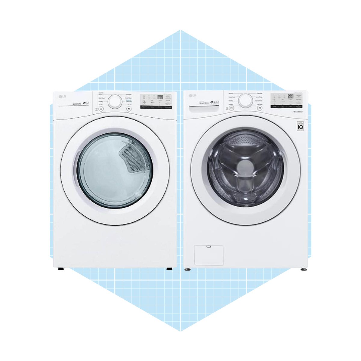 Lg Stackable Front Load Washer And Dryer 