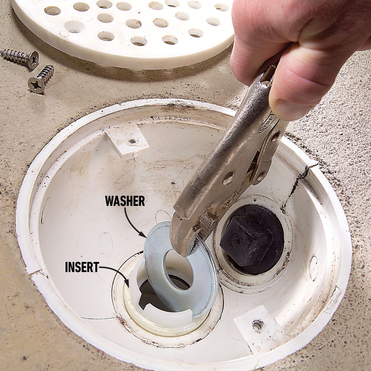 Screw In The Insert