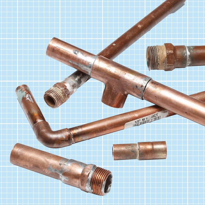 Old Copper Pipes