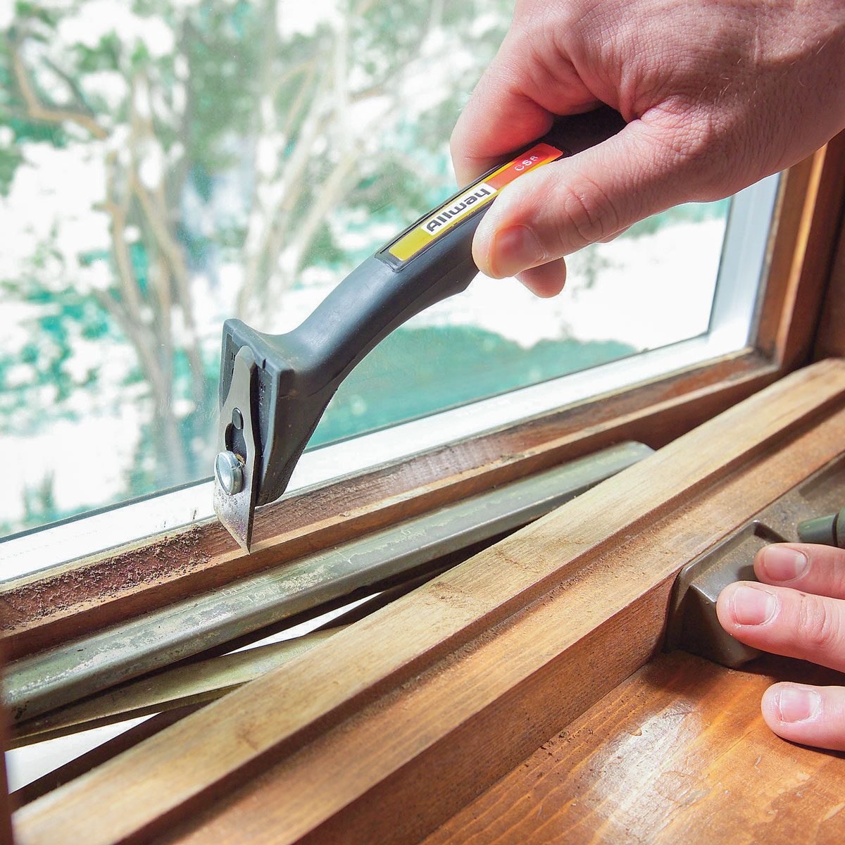Scrape Off Loose Finish