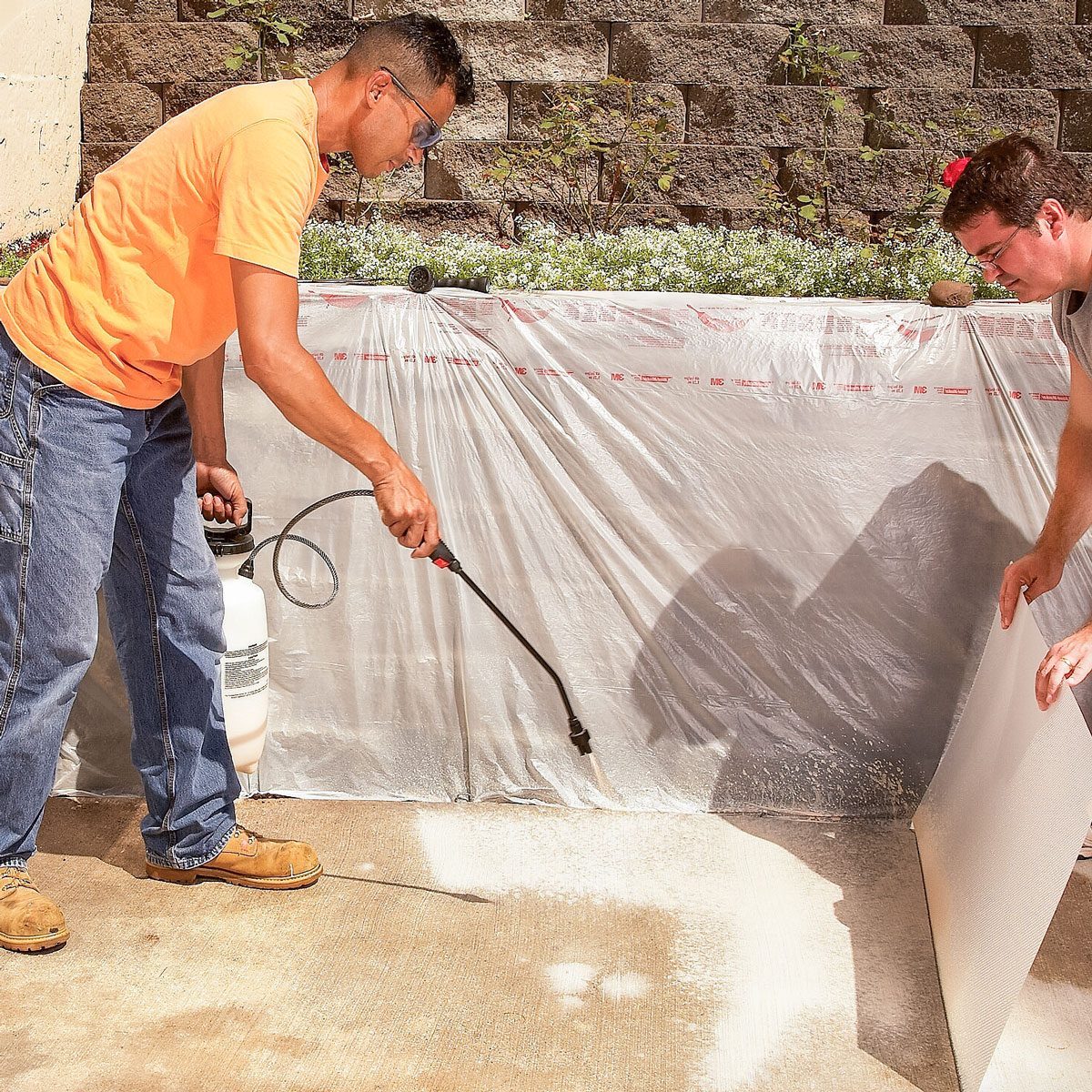 Staining Concrete