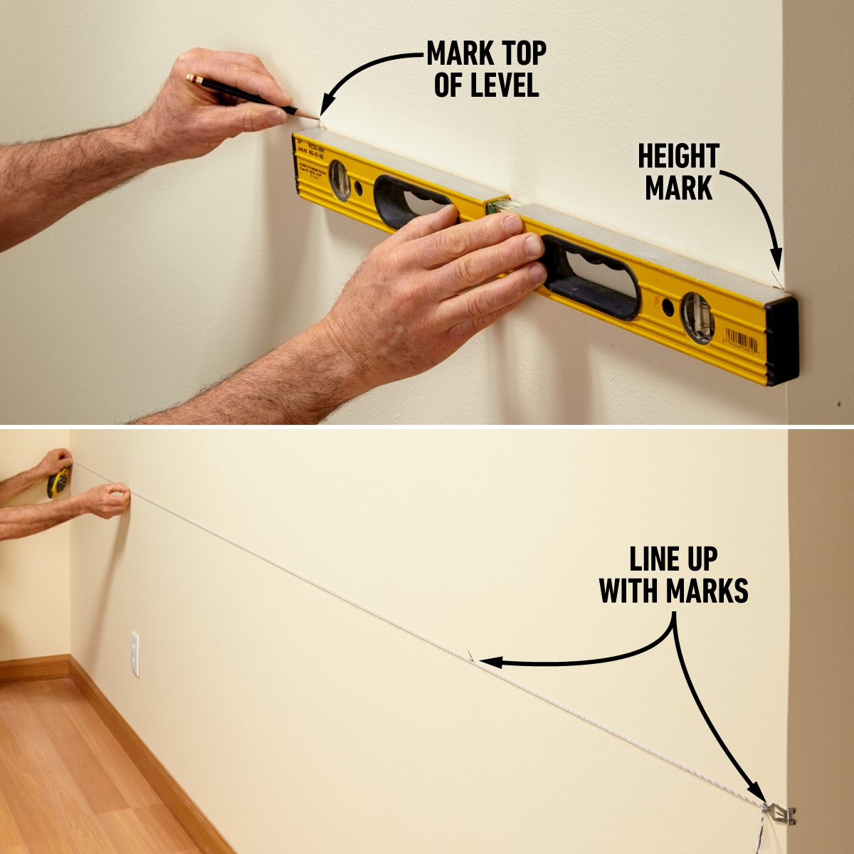 Poor Man's Laser Level