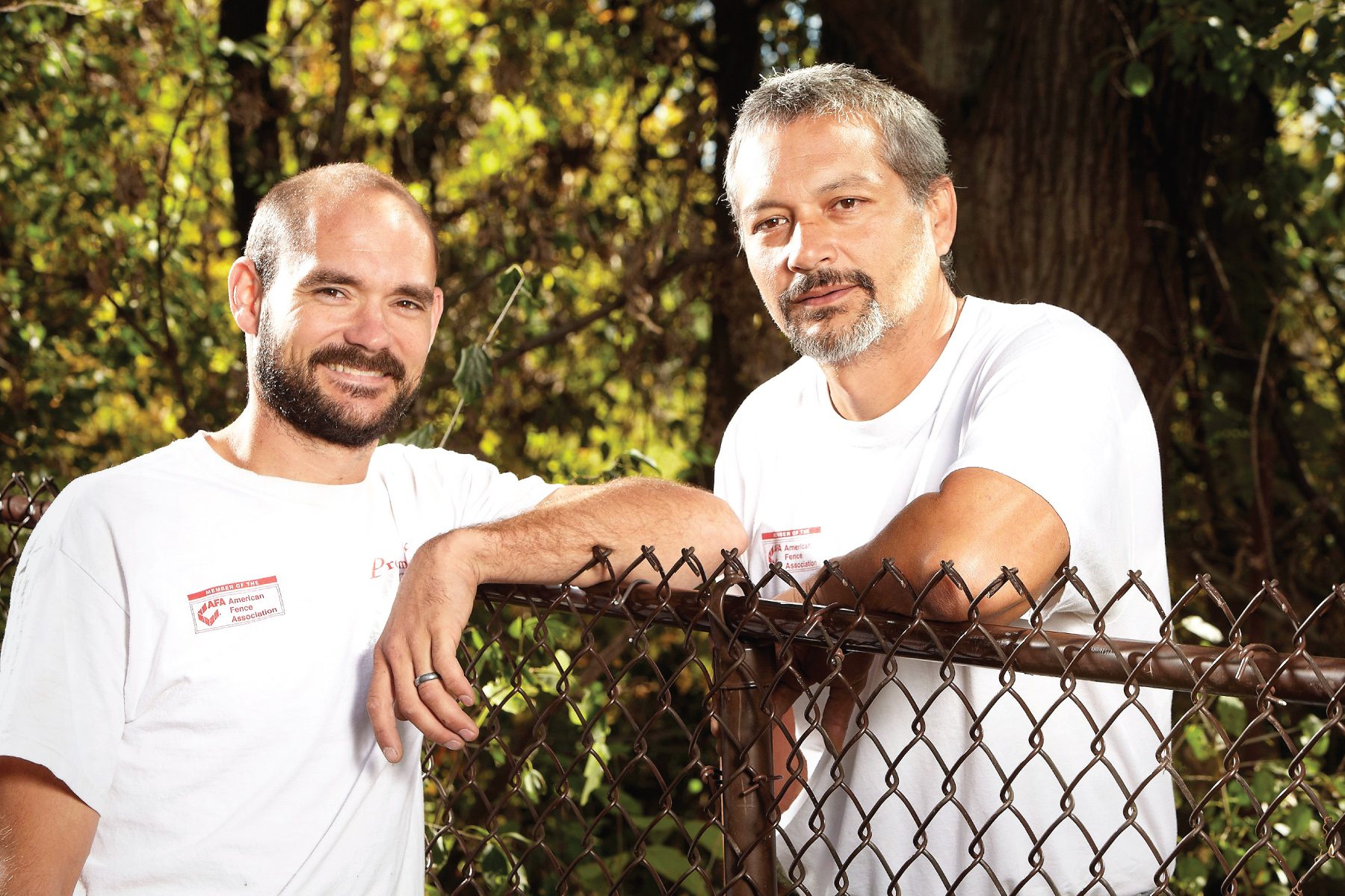 How To Repair A Bent Rail On A Chain Link Fence meet the pros Chris and Wayn