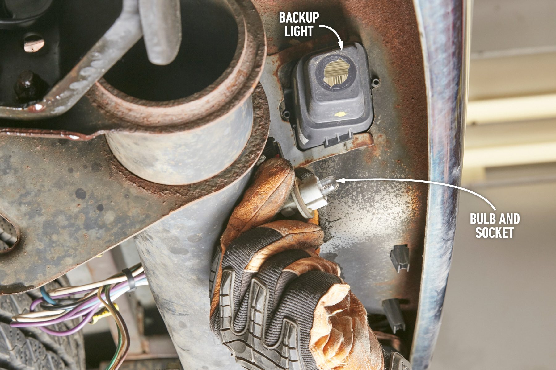 Twist And Remove The Bulb Sockets