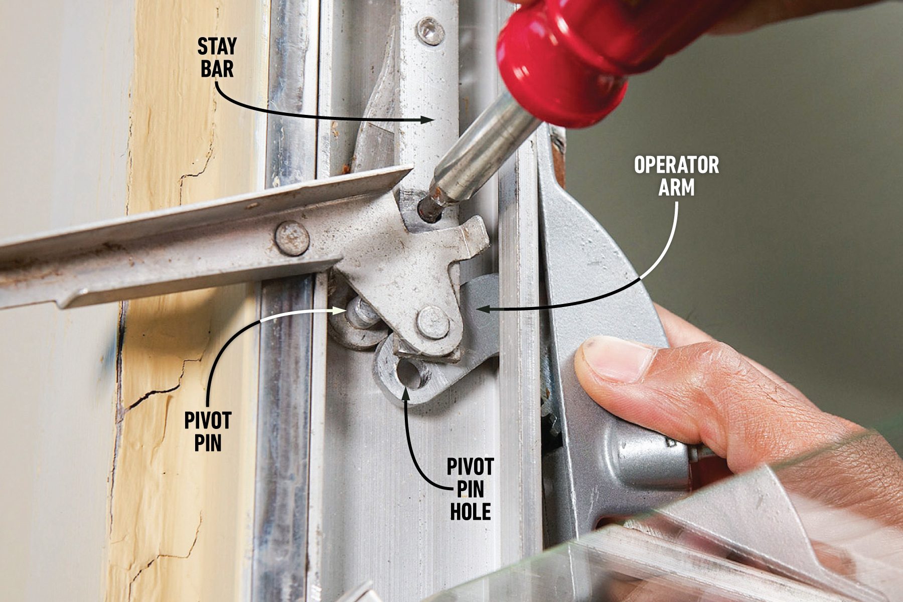 How To Repair Jalousie Windows repair and install the new operator