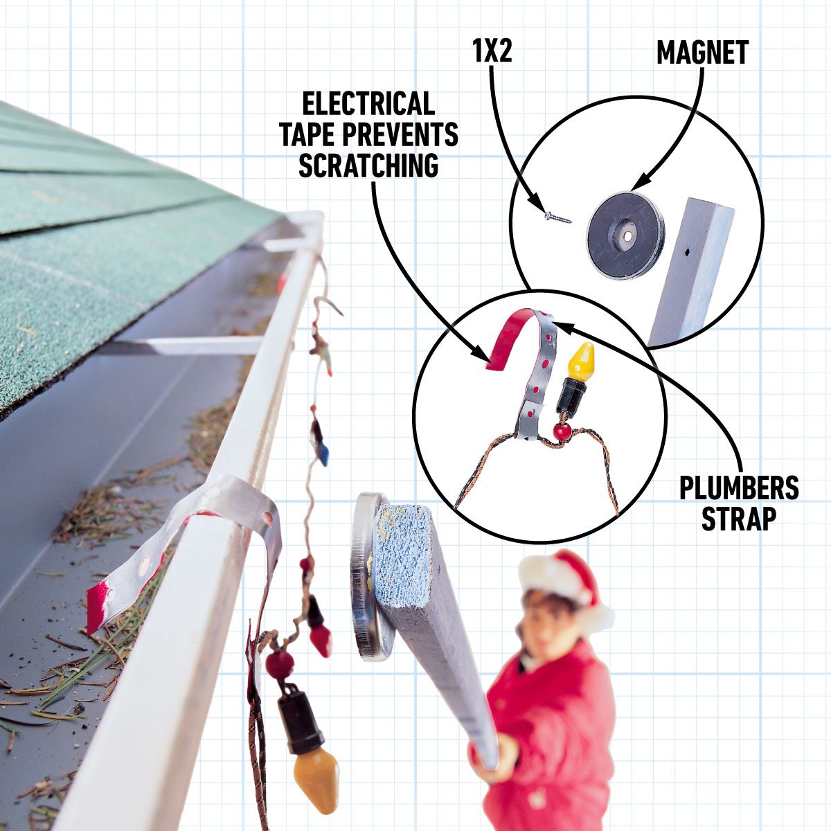 Handy Light Hanging Hack 