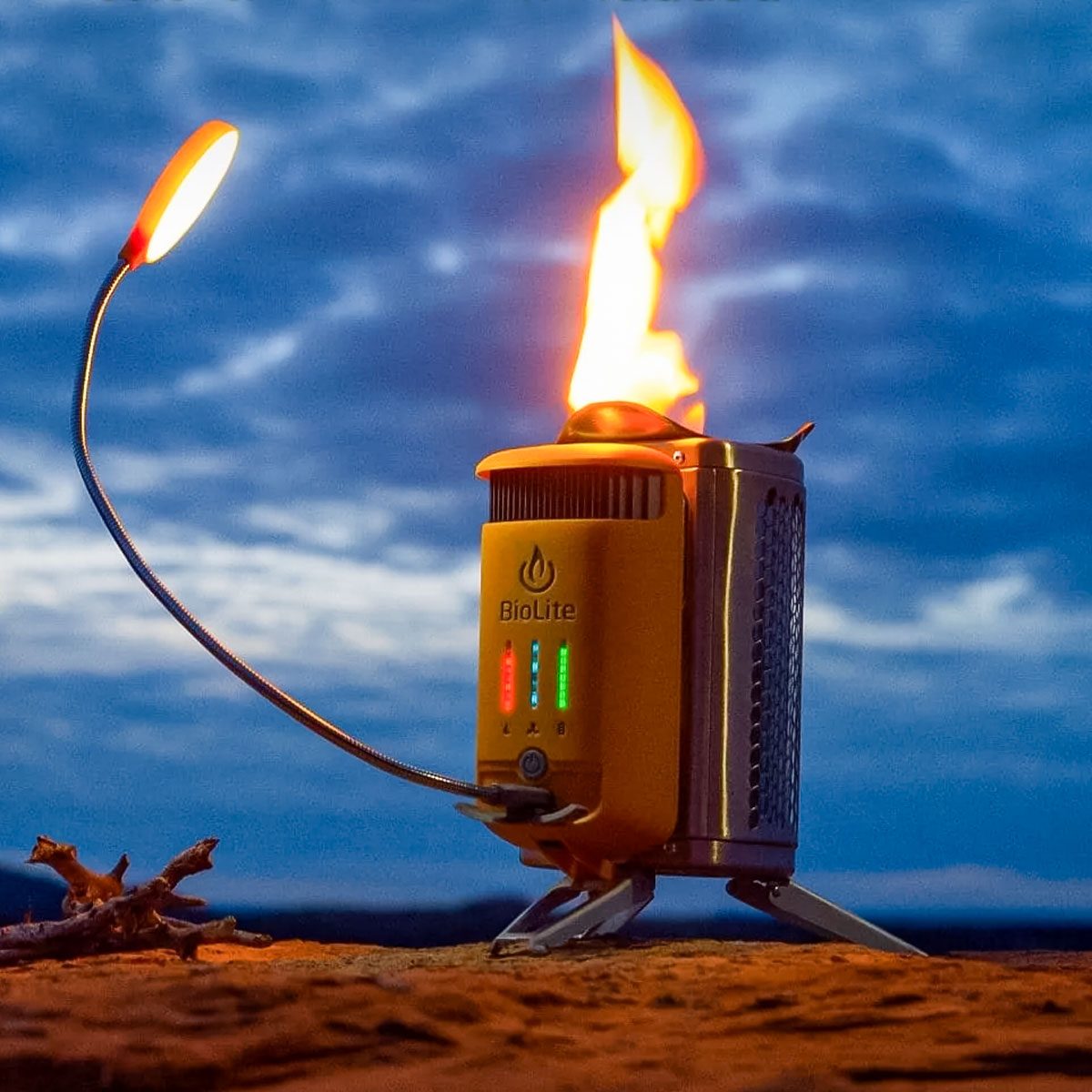 The BioLite CampStove 2+ Creates a Campfire and Keeps Your Phone from Dying