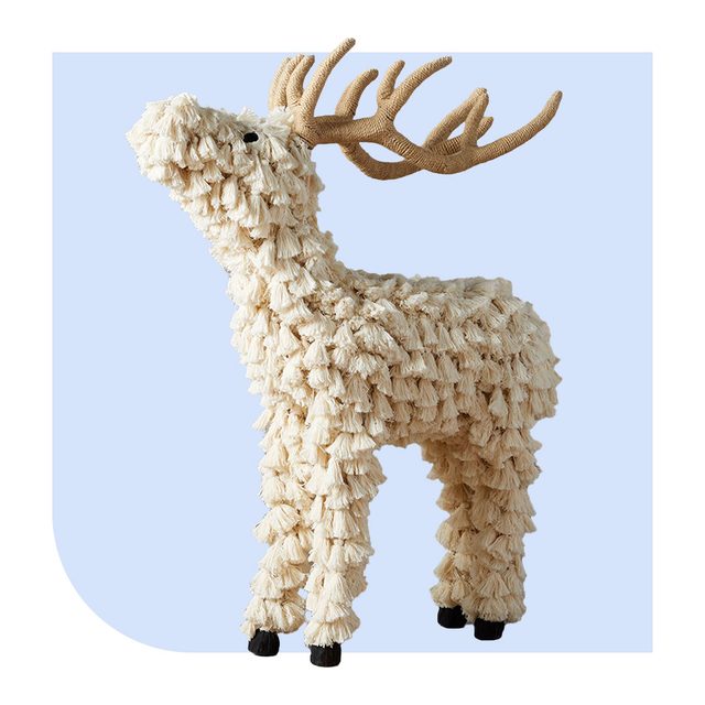 Decorating With Woodland Animals For Christmas You Need These Cuties Asap Tassel Deer