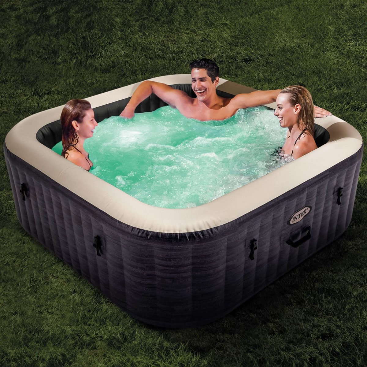 This Affordable Intex Inflatable Hot Tub Is Just What Your Backyard Needs