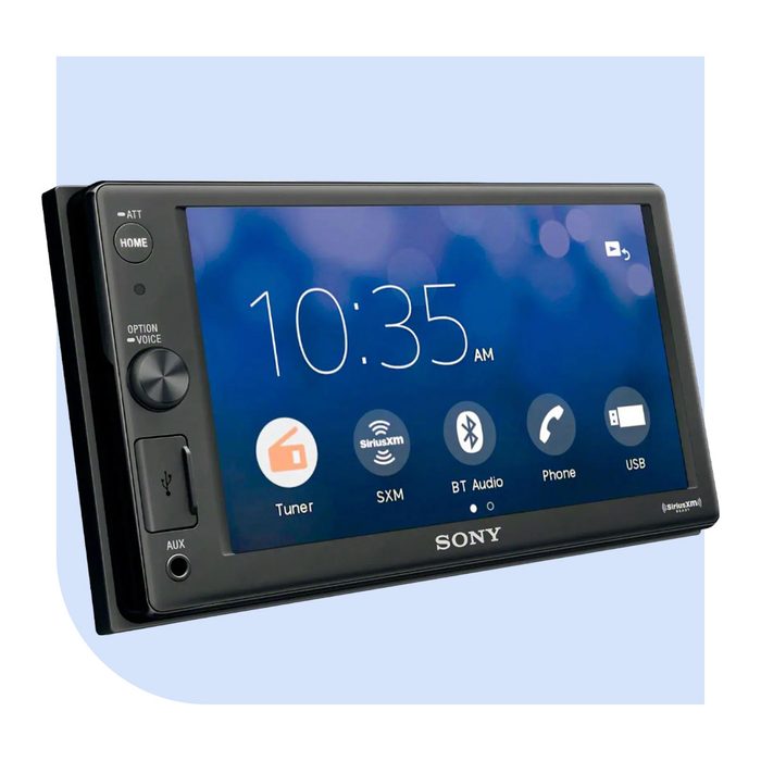 Sony 6.2 Inches Apple Carplay Built In Bluetooth In Dash Digital Media Receiver