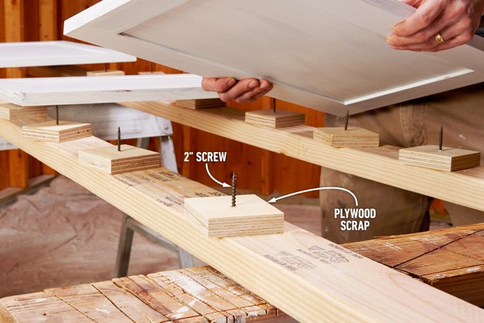 Support Doors On Standoffs