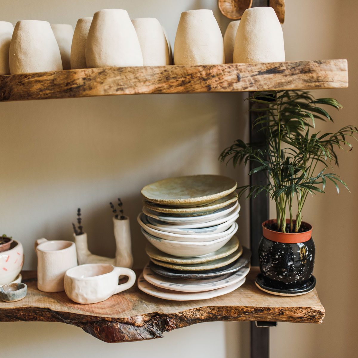 Live Edge Shelves