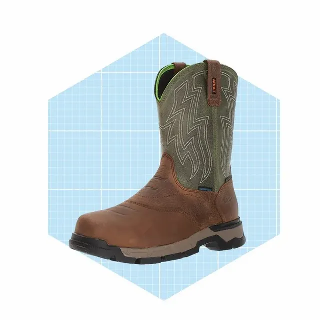 Waterproof Western Work Boots Ecomm Via Amazon